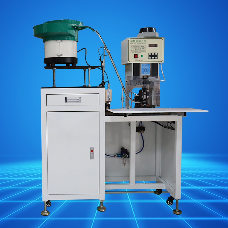 Vibration plate terminal machine